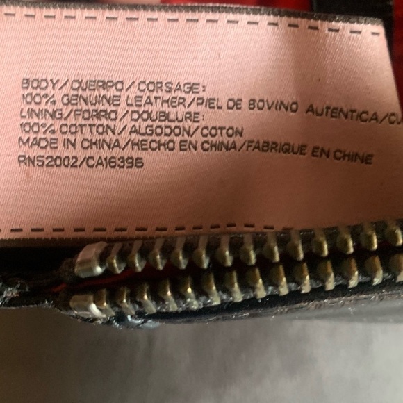 Juicy Couture Black Patent Leather Clutch - Picture 7 of 8